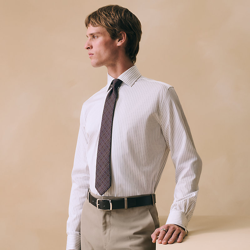 シルクタイ 7 cm 《ミクロ・Hタータン》 | Hermès - エルメス-公式サイト